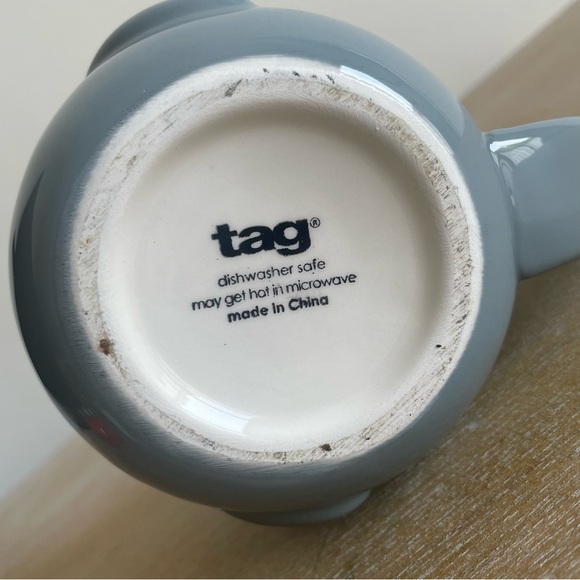 TAG Brand Narwhal Whale Coffee Mug Cup - Grey - Picture 7 of 7